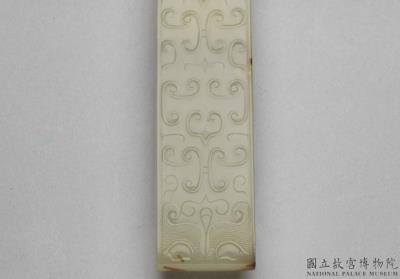 图片[3]-Jade Scabbard Slide, mid-Western Han to Eastern Han dynasty, 140 BCE-220 CE-China Archive